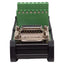 New – Open box Cabur XISD15FM Interface Module, 15-Position Terminal, DB15 Male & Female