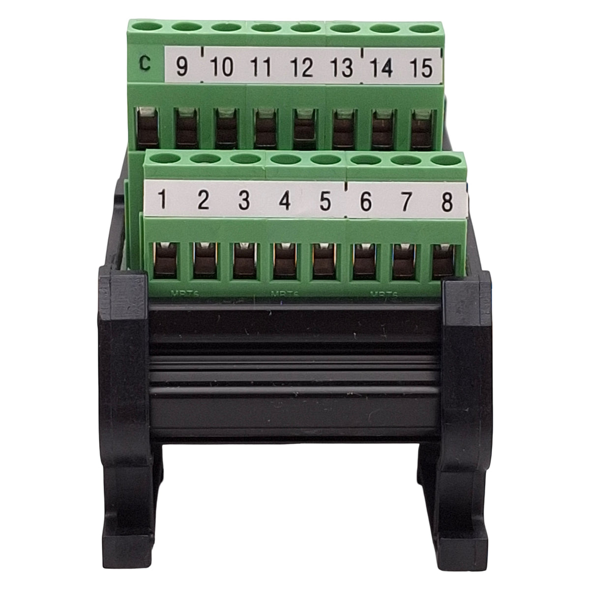New – Open box Cabur XISD15FM Interface Module, 15-Position Terminal, DB15 Male & Female