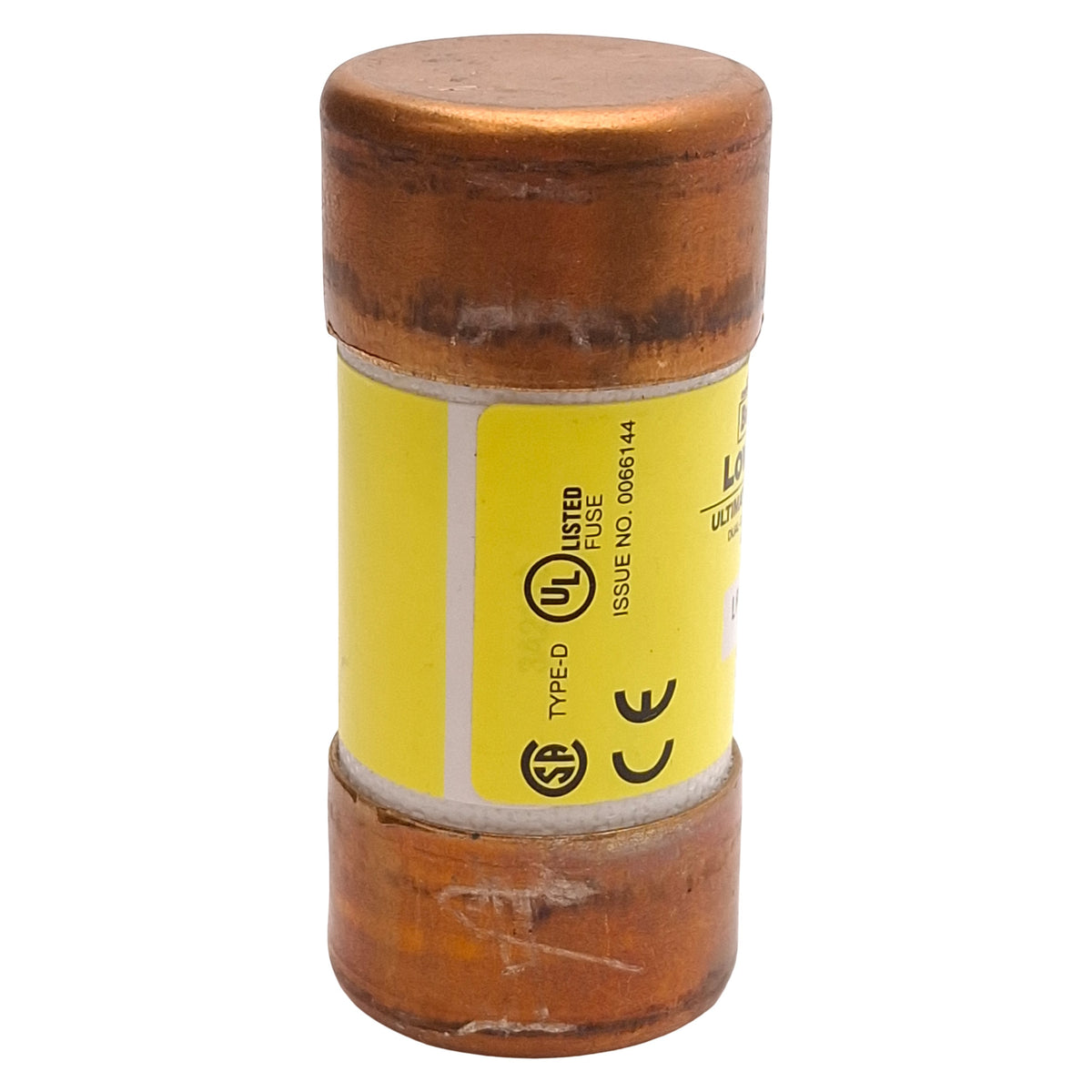 Used Lot of 5 Bussmann LPJ-40SP Low-Peak Time Delay Fuse, Class J, 40A 600VAC/300VDC