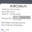 Used Moxa NPort 5110A-T Device Server, RS-232 DB9, RJ45 10/100M Ethernet, 12-28VDC