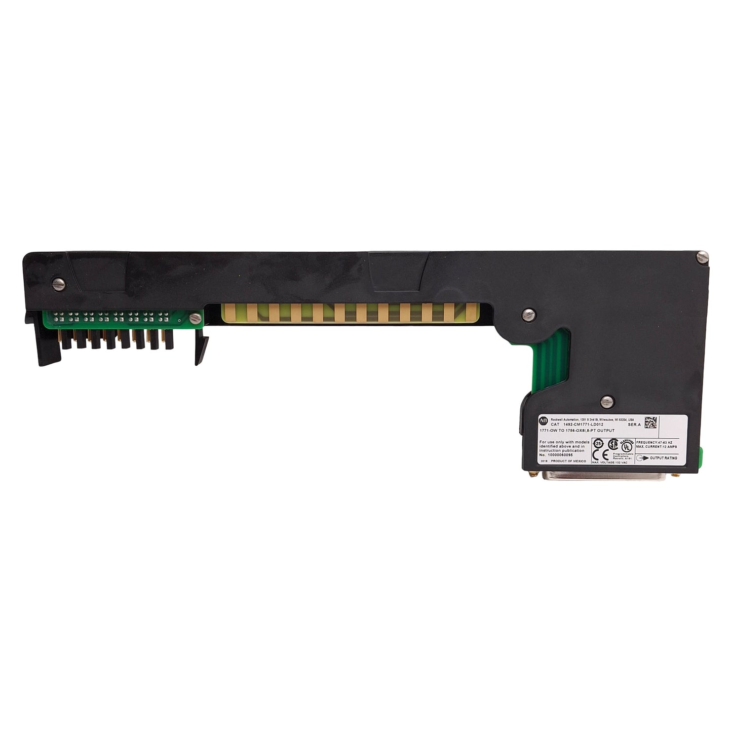 New Allen Bradley 1492-CM1771-LD012 Swing Arm Conversion Module, 8pt, 1771 to 1756