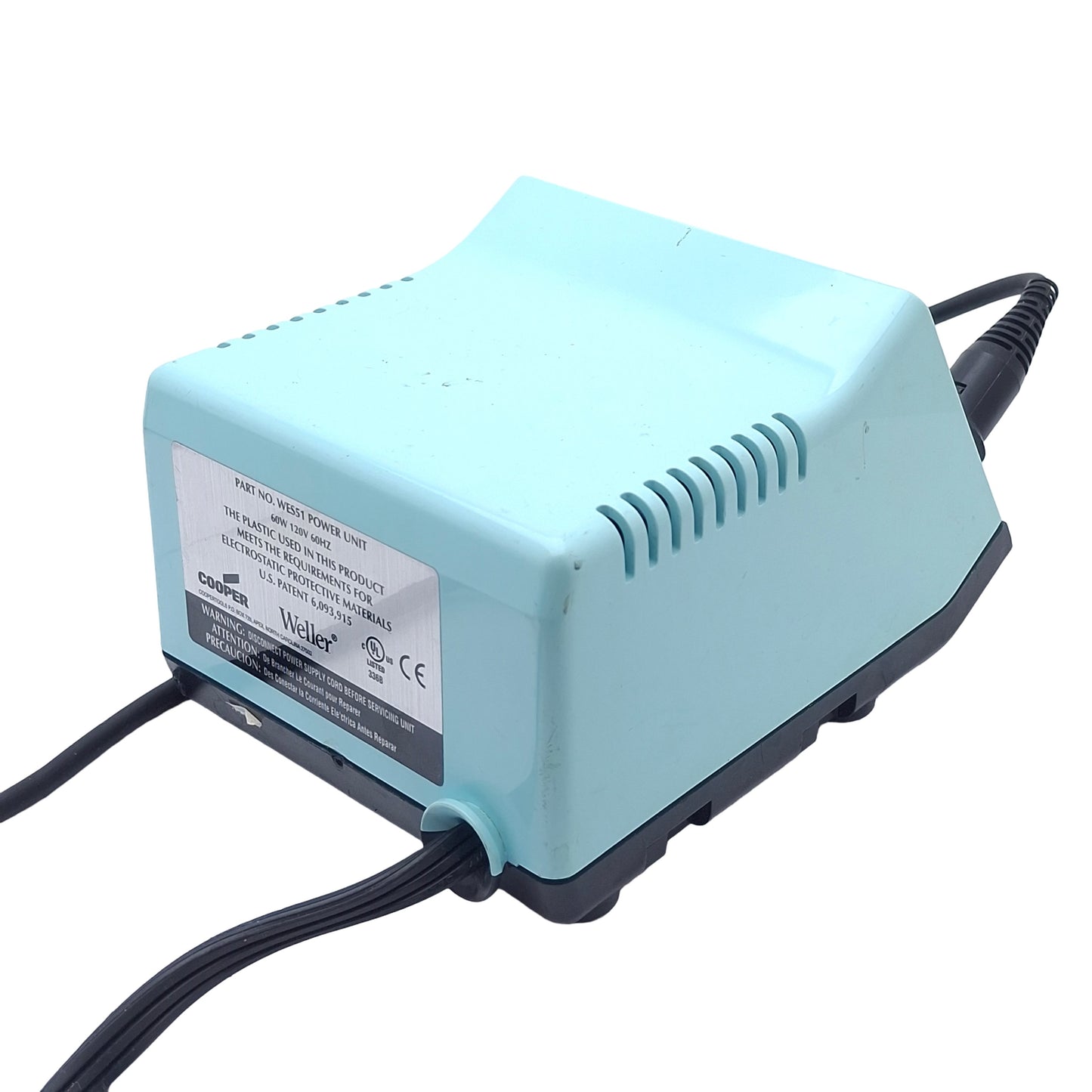 Used Weller WES51 & PES51 Analog Soldering Station, 350°F to 850°F Range, 60W 120V