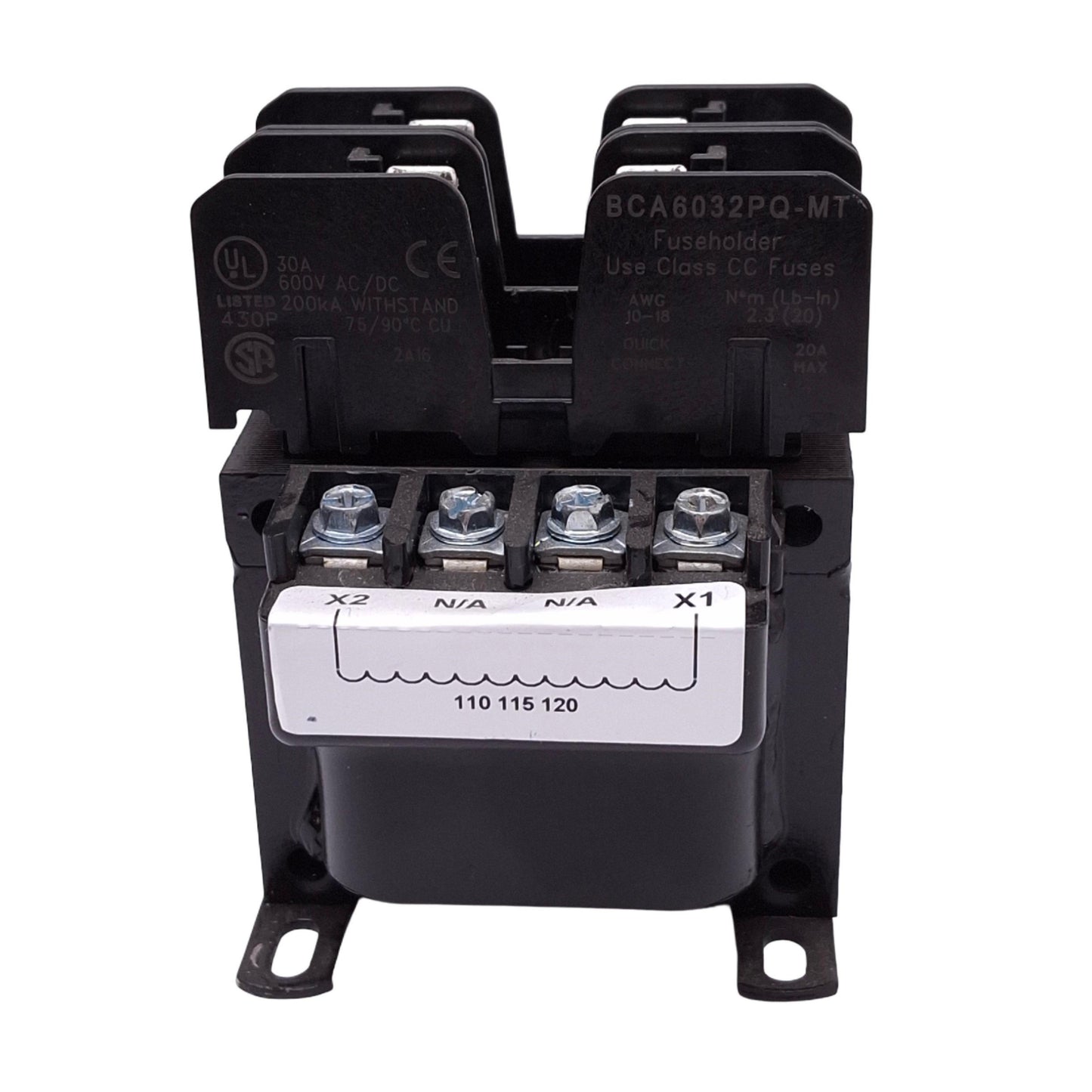 Used Eaton C0050E2AXXFB Control Transformer, 240x480V, 50VA Max, 120VAC Secondary