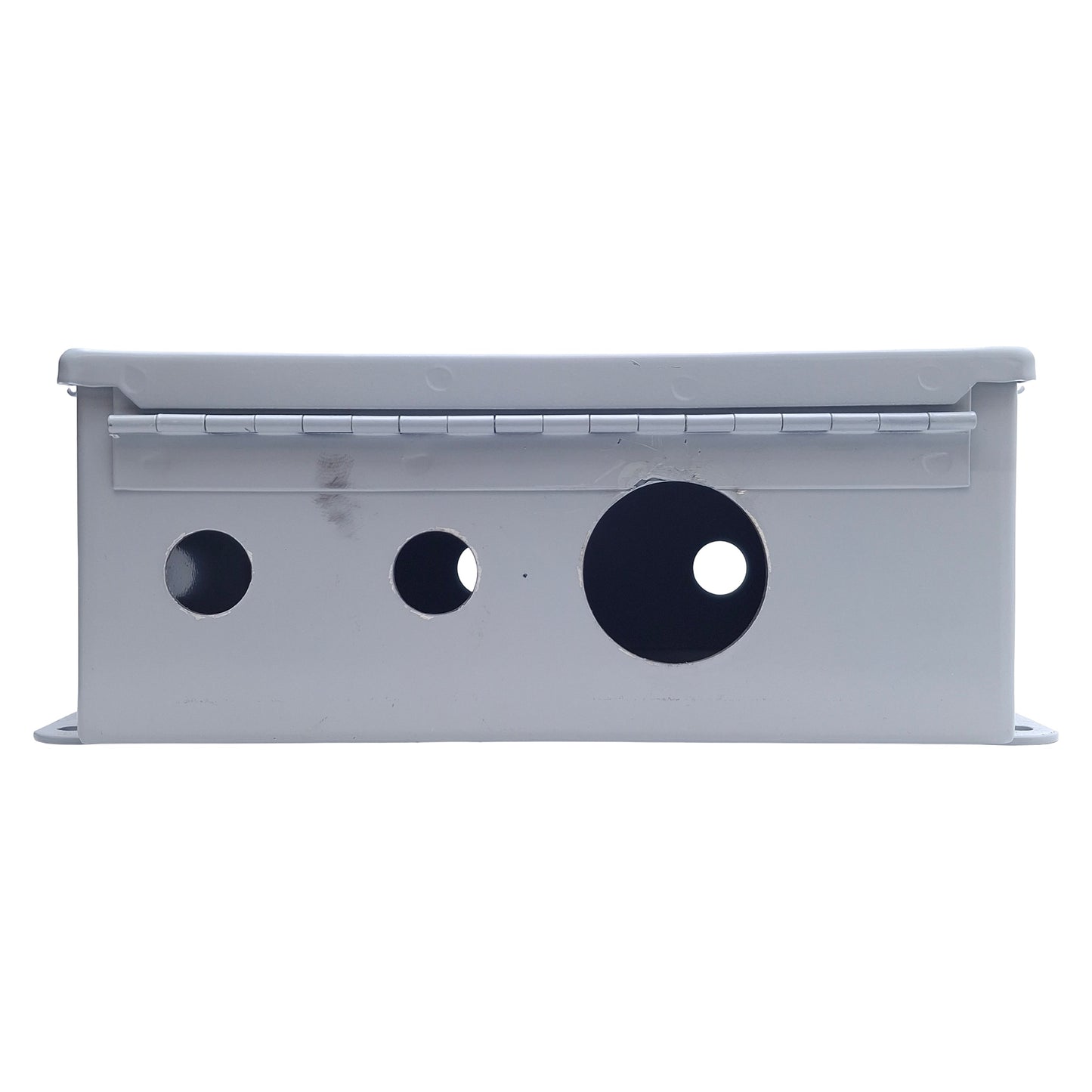 Used Hoffman A1008CHNF nVent Mild Steel Grey Hinge Enclosure, 10in x 8in x 4in