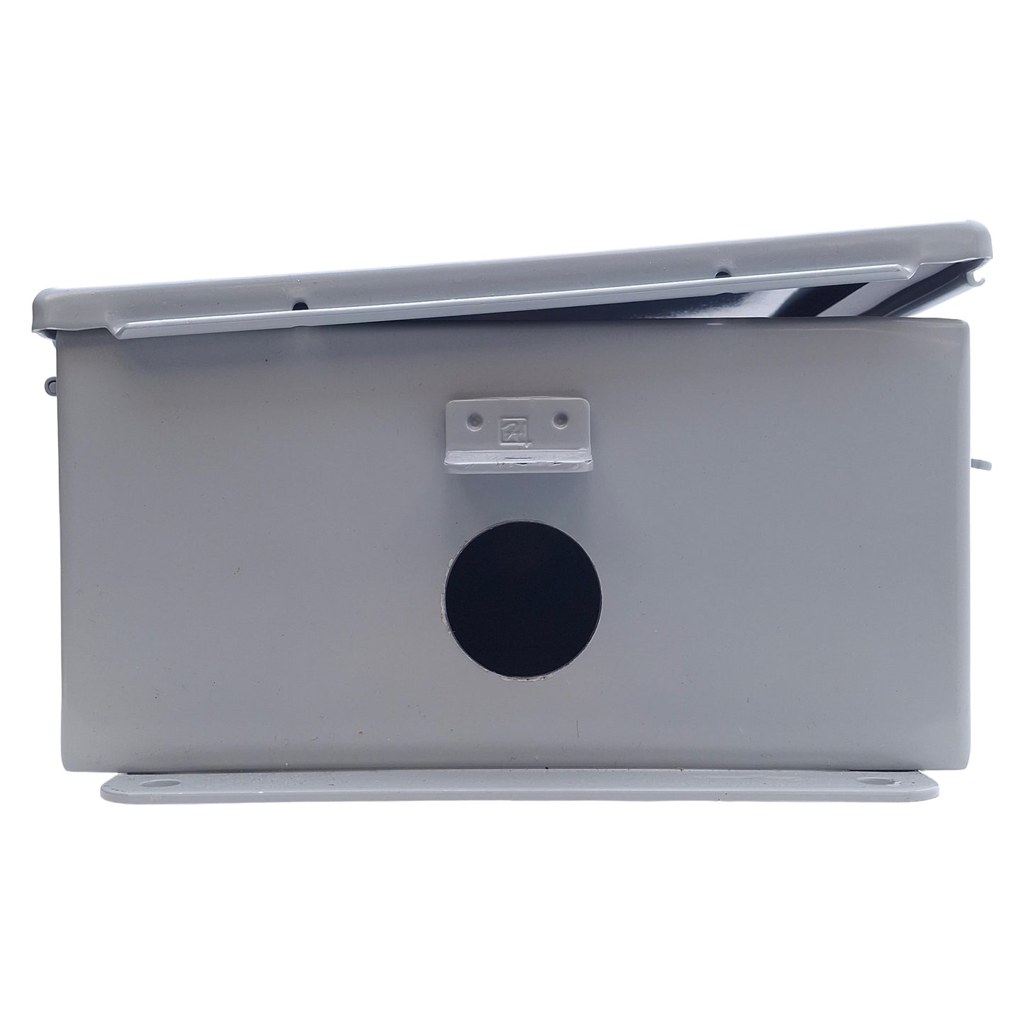 Used Hoffman A1008CHNF nVent Mild Steel Grey Hinge Enclosure, 10in x 8in x 4in