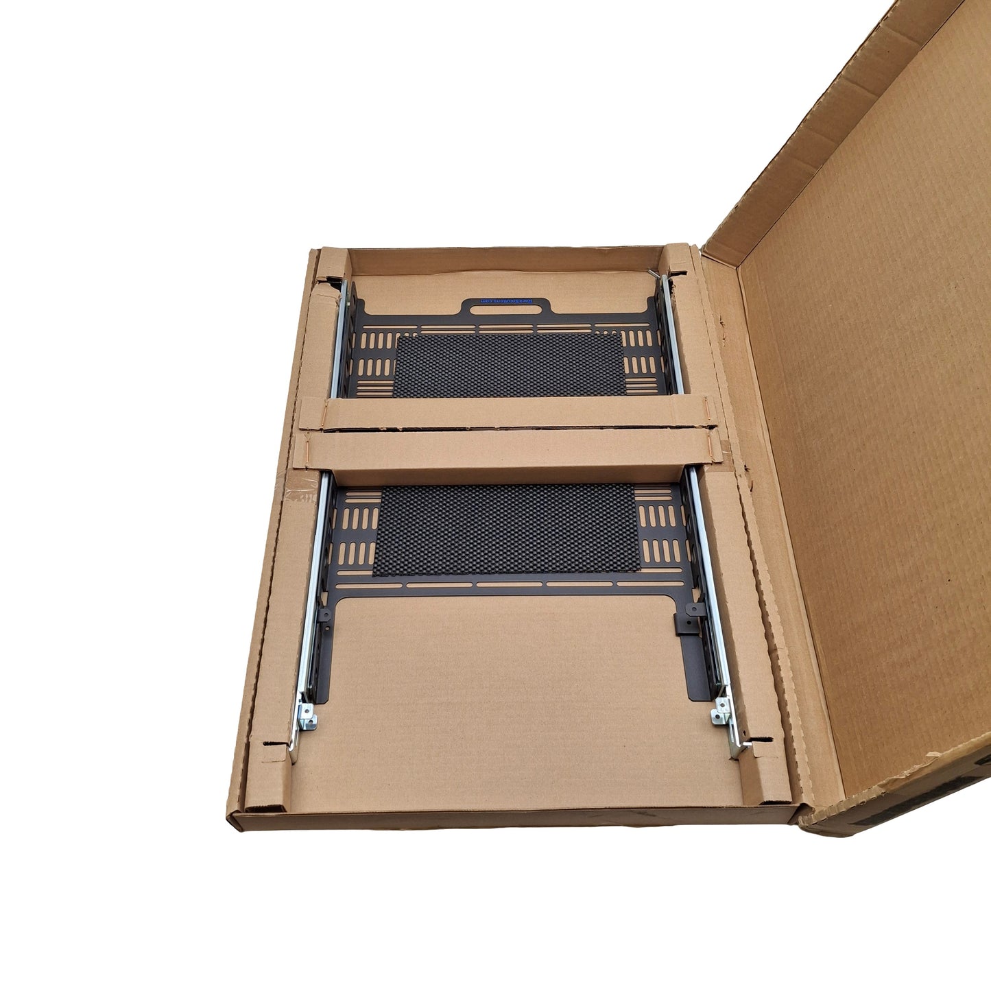 New Rack Solutions 1USHL-112 Dry Sliding Computer Shelf, 1U Size, 45lbs Capacity