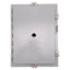 Used Hoffman A16H12ALP Mild Steel Hinge Enclosure w/Data Pocket, 16in x 12in x 6in