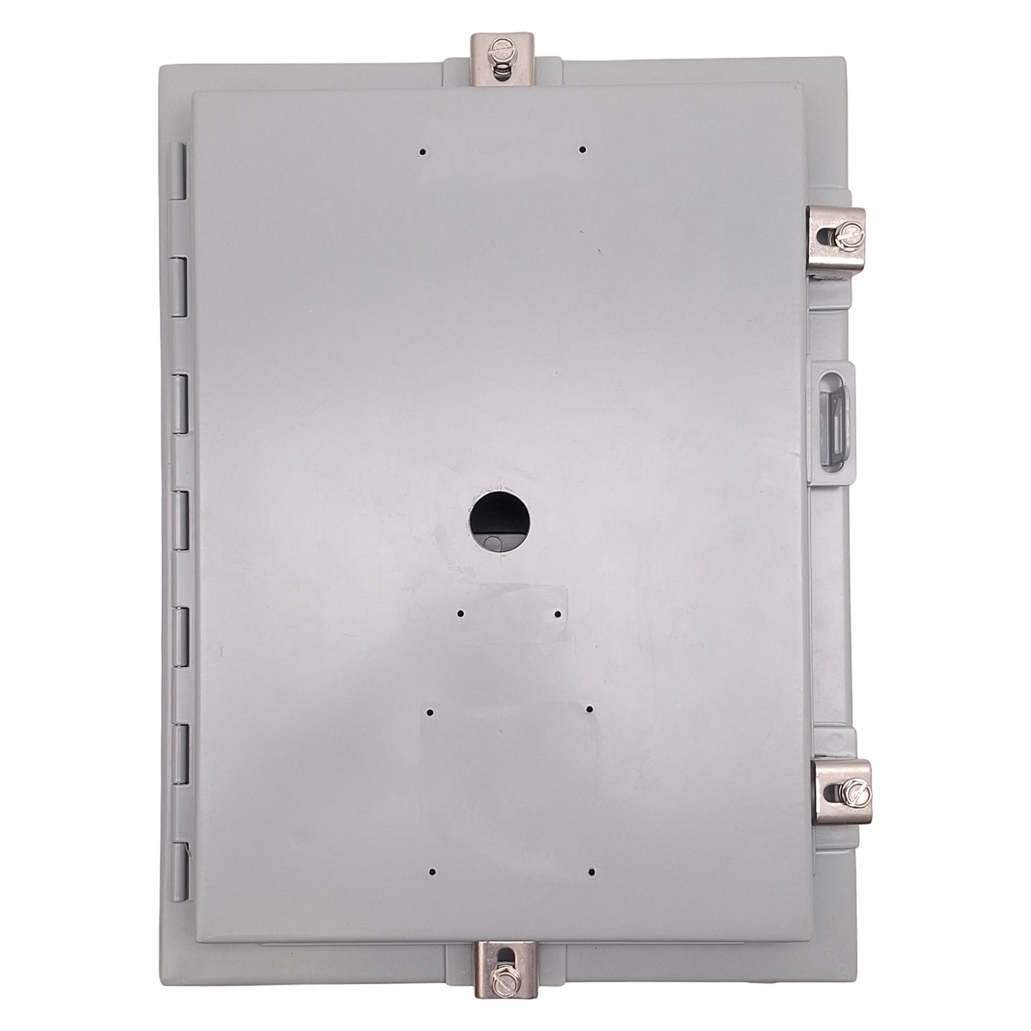 Used Hoffman A16H12ALP Mild Steel Hinge Enclosure w/Data Pocket, 16in x 12in x 6in
