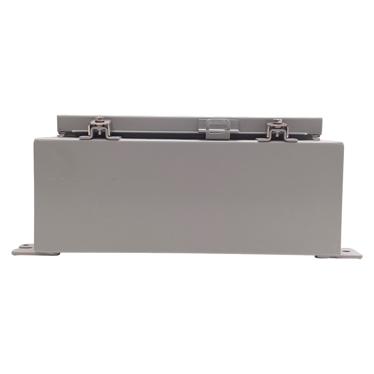 Used Hoffman A16H12ALP Mild Steel Hinge Enclosure w/Data Pocket, 16in x 12in x 6in