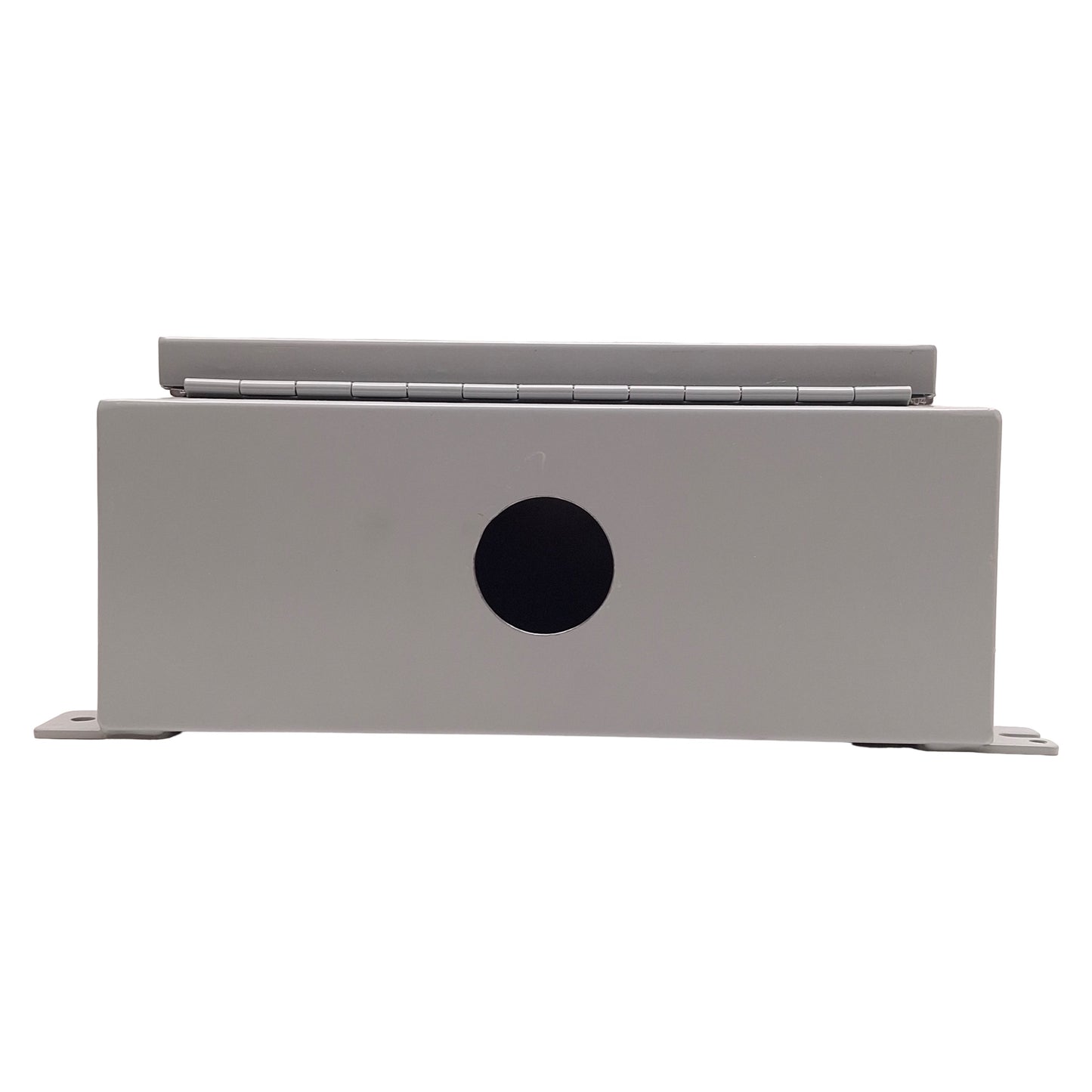 Used Hoffman A16H12ALP Mild Steel Hinge Enclosure w/Data Pocket, 16in x 12in x 6in