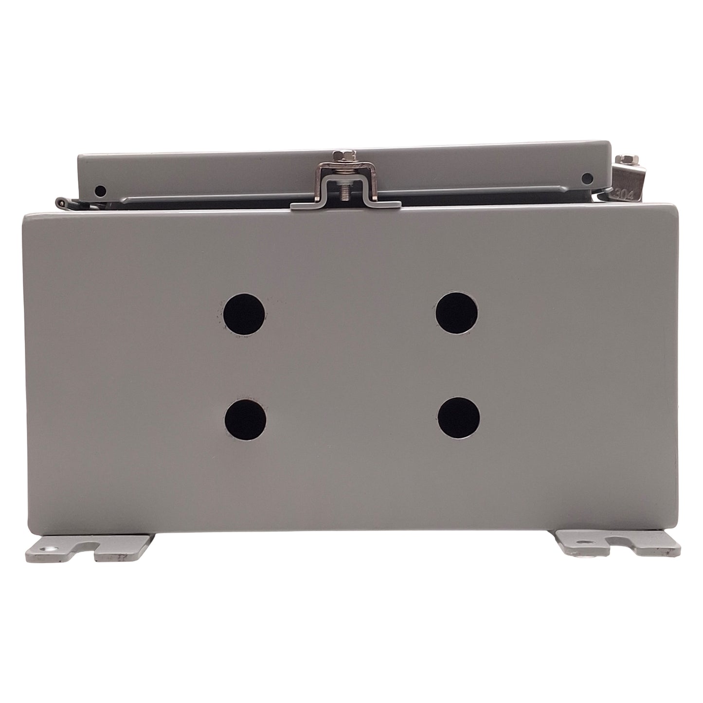 Used Hoffman A16H12ALP Mild Steel Hinge Enclosure w/Data Pocket, 16in x 12in x 6in