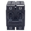 Used Airpax IEGH66-1-63F-30.0-A-01-V Circuit Breaker, 2-Pole, 30A 250VAC, Panel Mount