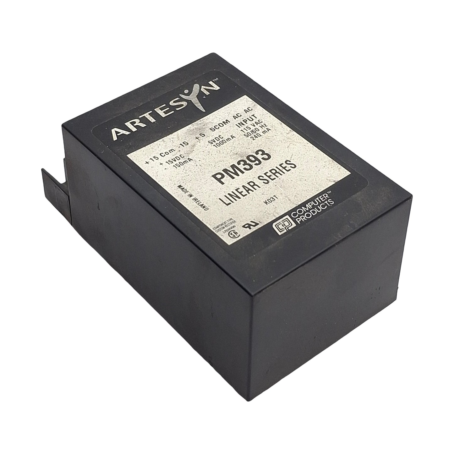 Used Computer Products PM393 Artesyn Power Supply, 115VAC In, +15VDC / -15VDC / +5VDC