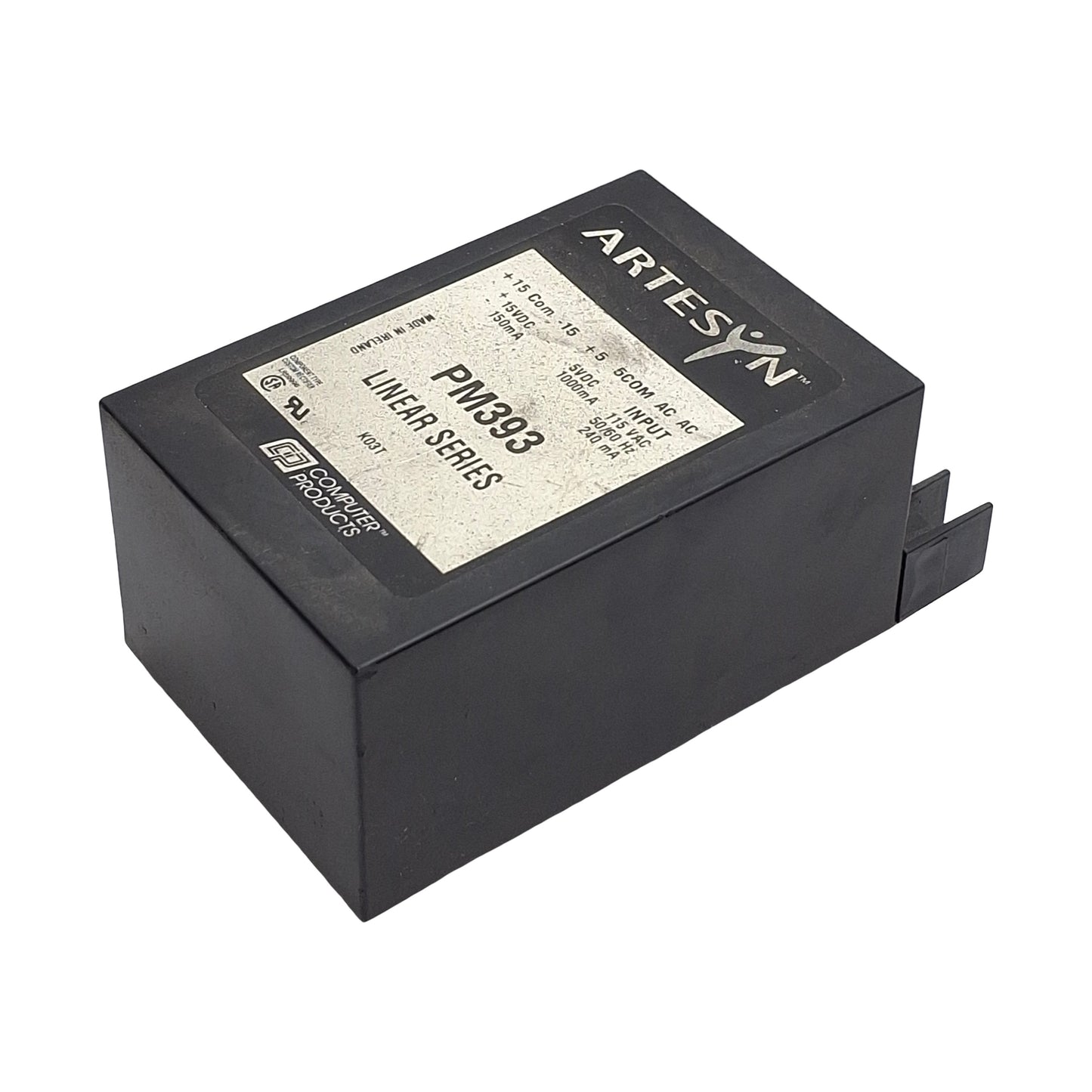 Used Computer Products PM393 Artesyn Power Supply, 115VAC In, +15VDC / -15VDC / +5VDC