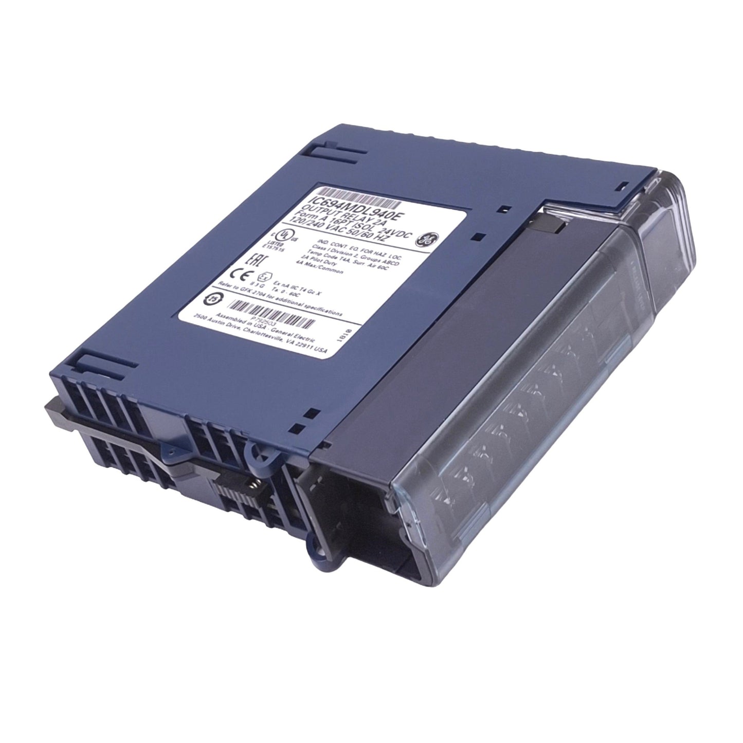 New – Open box GE Fanuc IC694MDL940E Relay Output Module for RX3i PLC, 16-Point 2A, 24VDC