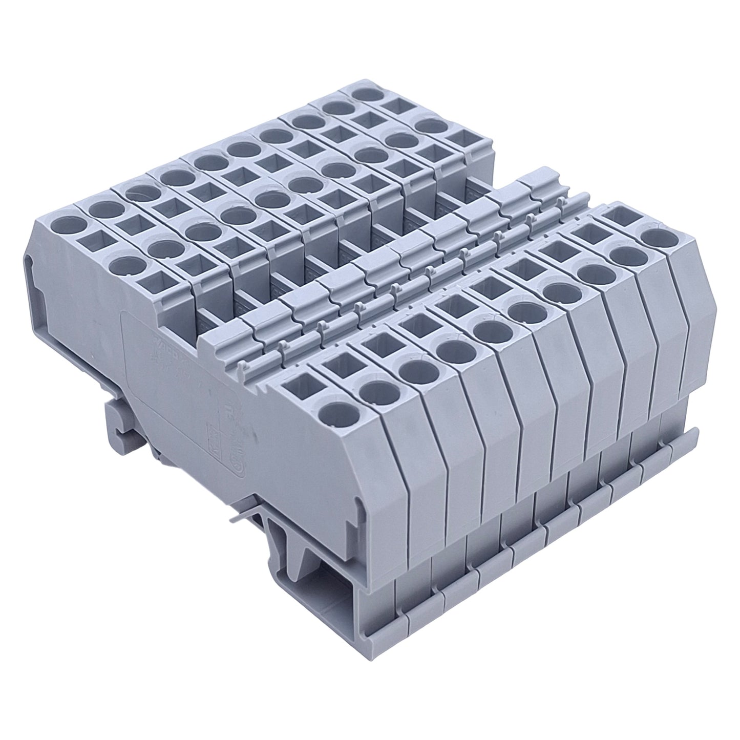 New – Open box Lot of 10 Wago 281-681 3-Conductor Terminal Block 800V 32A, 1-Level, 1-Potential