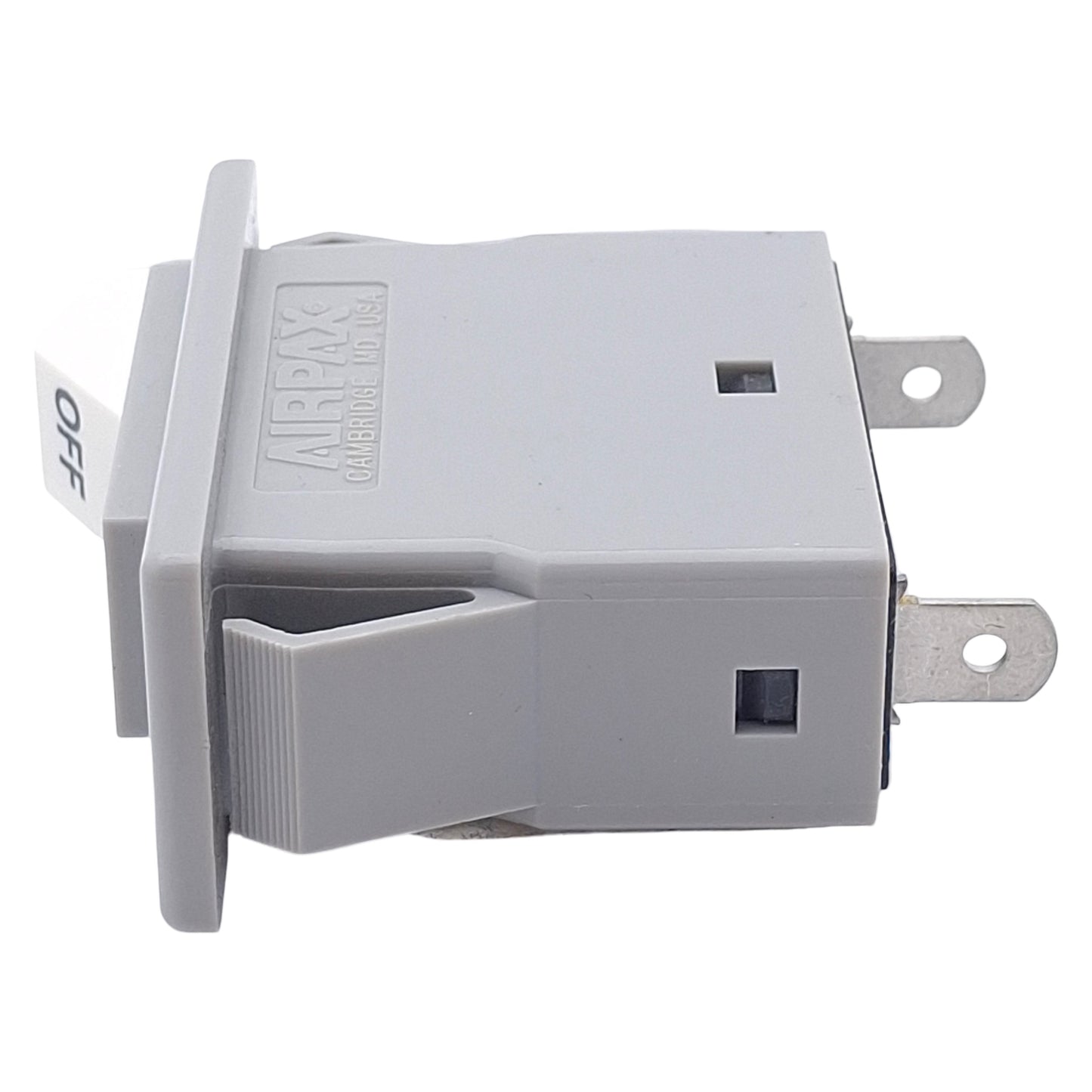 Used Airpax 203-1-1-61F-302-1-3 Circuit Breaker, 1-Pole, 3A 250VAC Max, Snap-In Mount