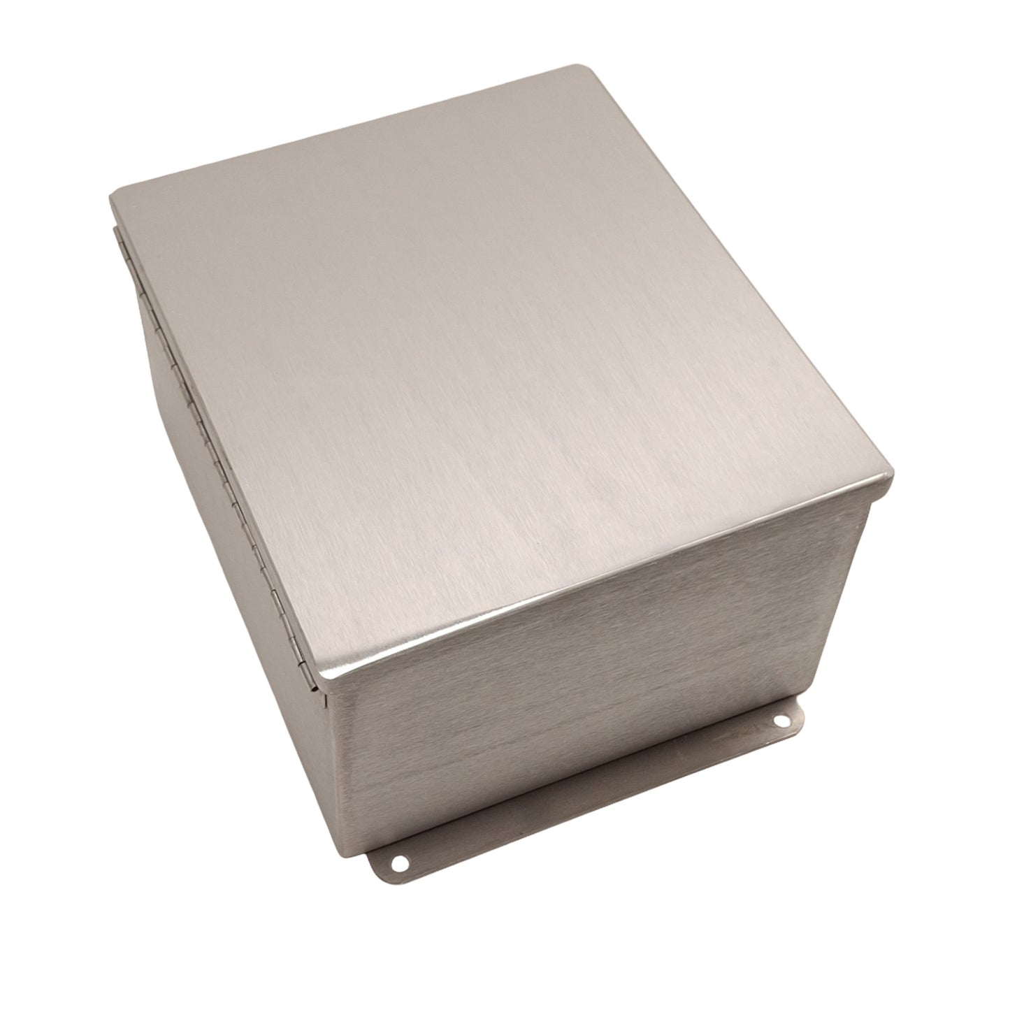 New – Open box Nvent Hoffman A12106CHAL Continuous Hinge Enclosure, Aluminum, 12 x 10 x 6in