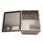 New – Open box Nvent Hoffman A12106CHAL Continuous Hinge Enclosure, Aluminum, 12 x 10 x 6in