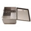 New – Open box Nvent Hoffman A12106CHAL Continuous Hinge Enclosure, Aluminum, 12 x 10 x 6in