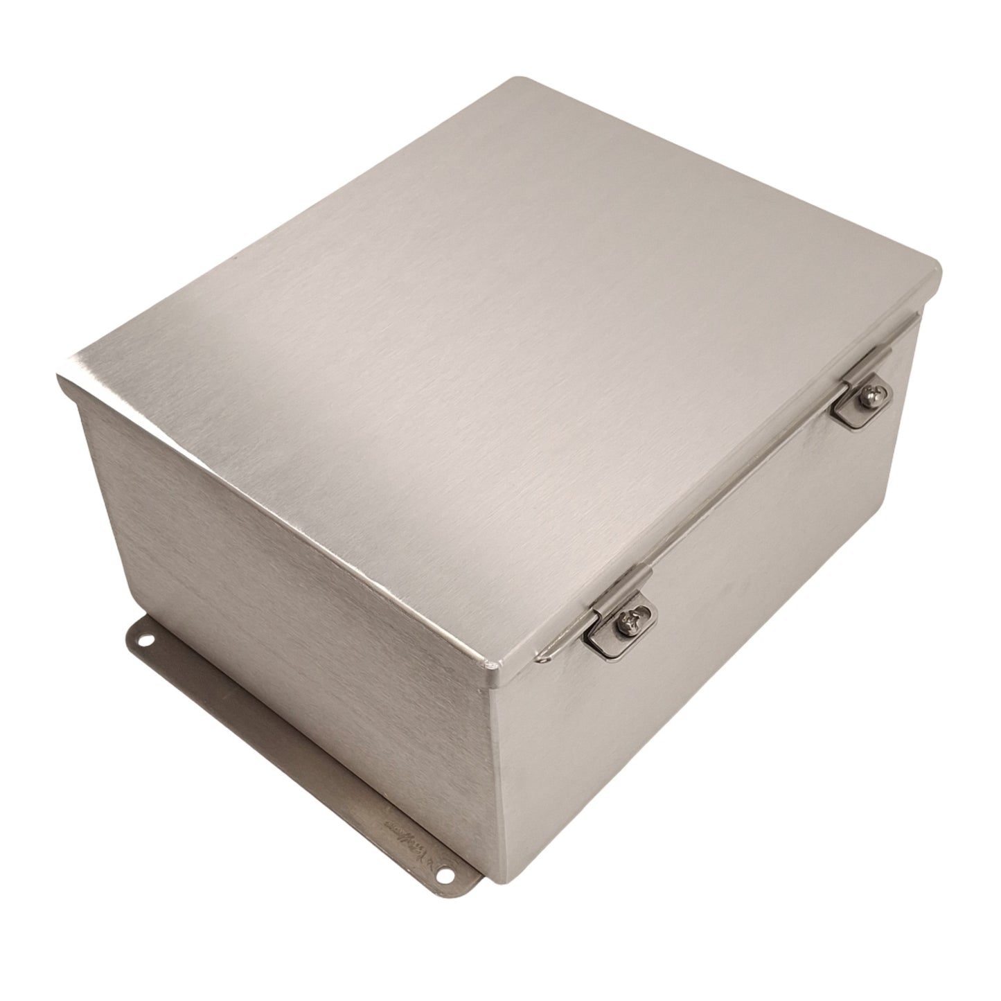 New – Open box Nvent Hoffman A12106CHAL Continuous Hinge Enclosure, Aluminum, 12 x 10 x 6in