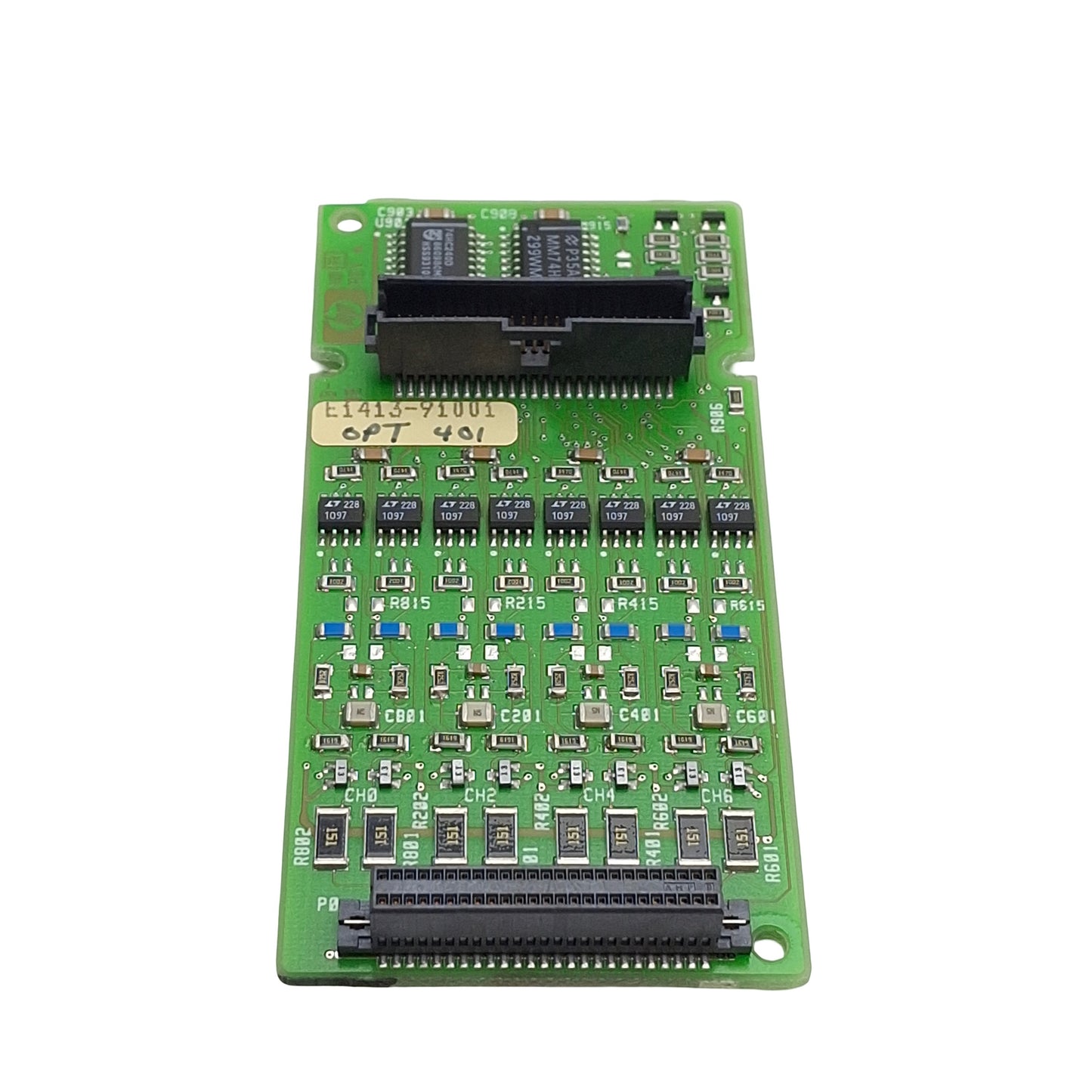 Used Hewlett Packard E1413-91001 Opt 401 A/D Analog - Digital Converter, 16-bit 64-Ch