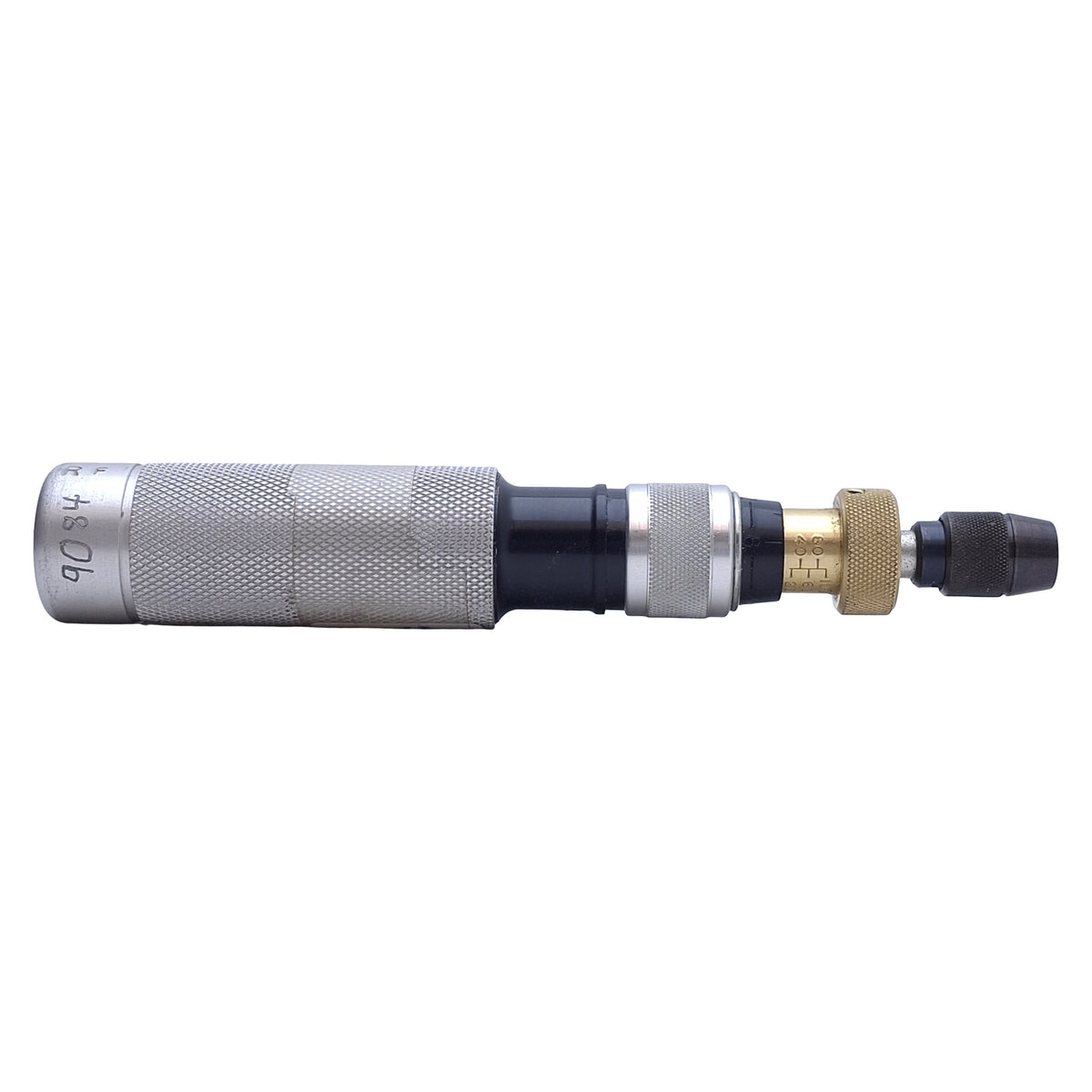 Used Utica TS-100 Adjustable Torque Limiting Screwdriver 20-100in-oz *Incomplete Set*