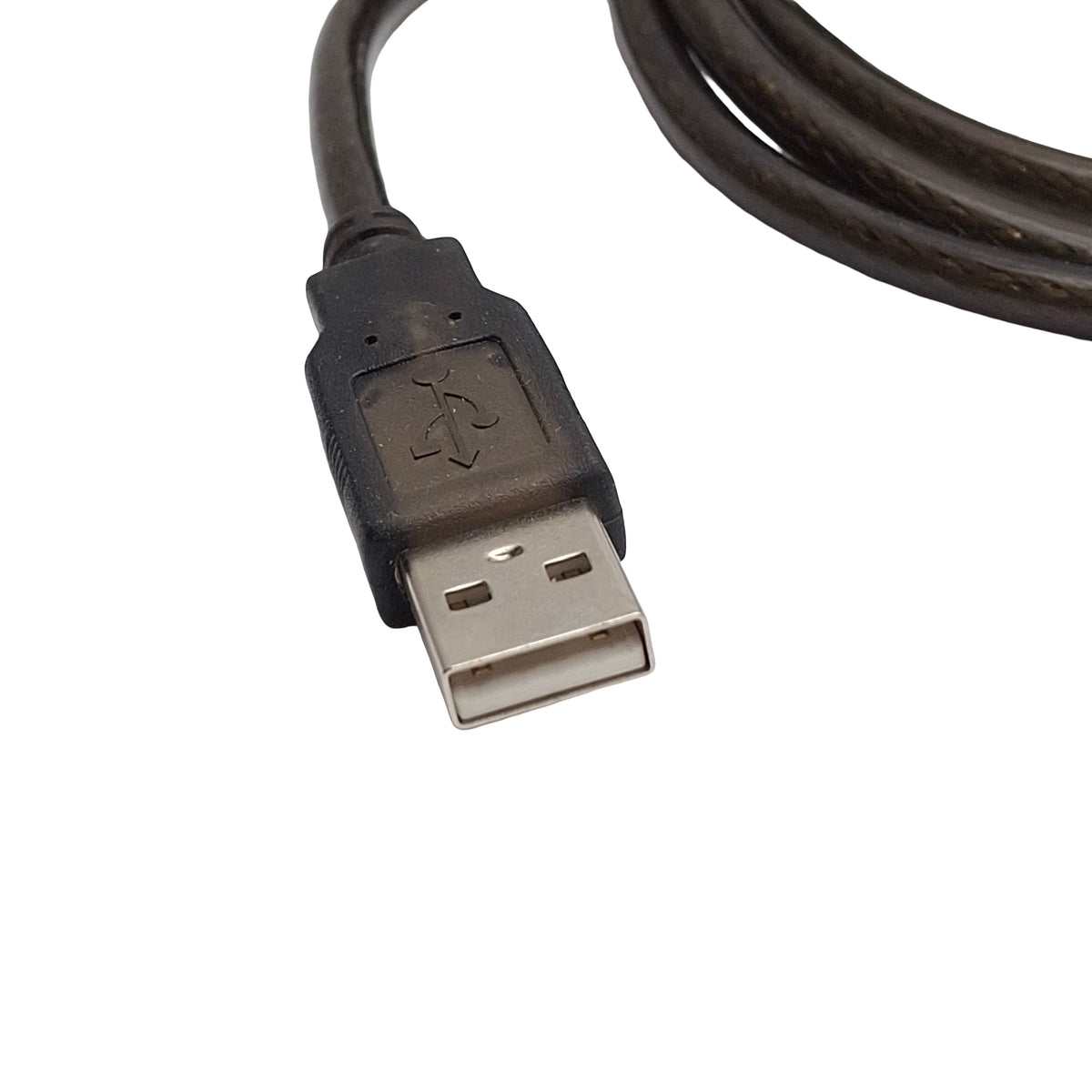 Used Lot of 2 Tripp Lite / Eaton U209-000-R Serial Adapter Cable, 5ft, USB-A to DB-9M