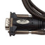 Used Lot of 2 Tripp Lite / Eaton U209-000-R Serial Adapter Cable, 5ft, USB-A to DB-9M