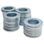 New – Open box Lot of 38 Generic Zinc Plated Steel Washers, For M24 Screw, 25mm ID x 44mm OD