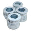 New – Open box Lot of 38 Generic Zinc Plated Steel Washers, For M24 Screw, 25mm ID x 44mm OD