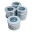 New – Open box Lot of 38 Generic Zinc Plated Steel Washers, For M24 Screw, 25mm ID x 44mm OD
