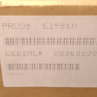 New Hewlett Packard E1586A Rack Mount Terminal Panel 3-Wire, 96 Terminals,19in Width