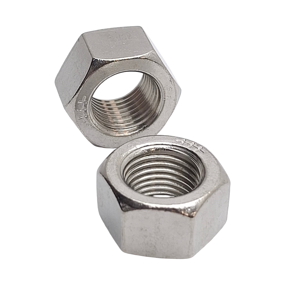 New – Open box Lot of 99 American Fasteners HHN-050-SS304 Stainless Steel Hex Nut, 1/2-20UNF