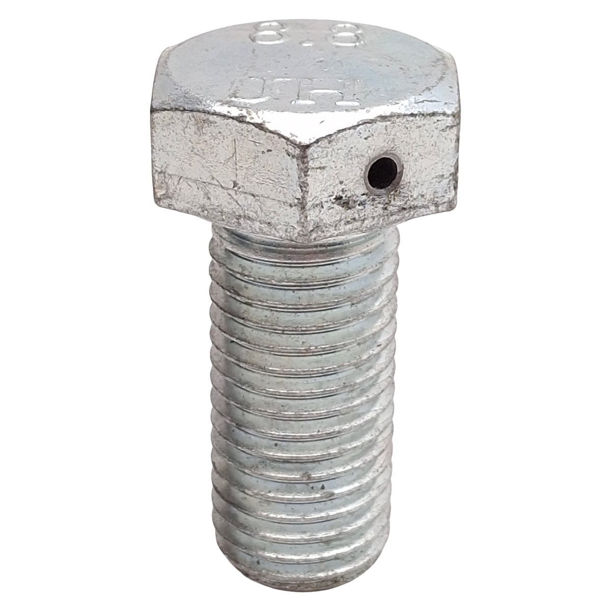 New Lot of 8 Strong Source Drilled Head Hex Bolt, M20-2.5 x 45mm, Zinc-Plated, 8.8