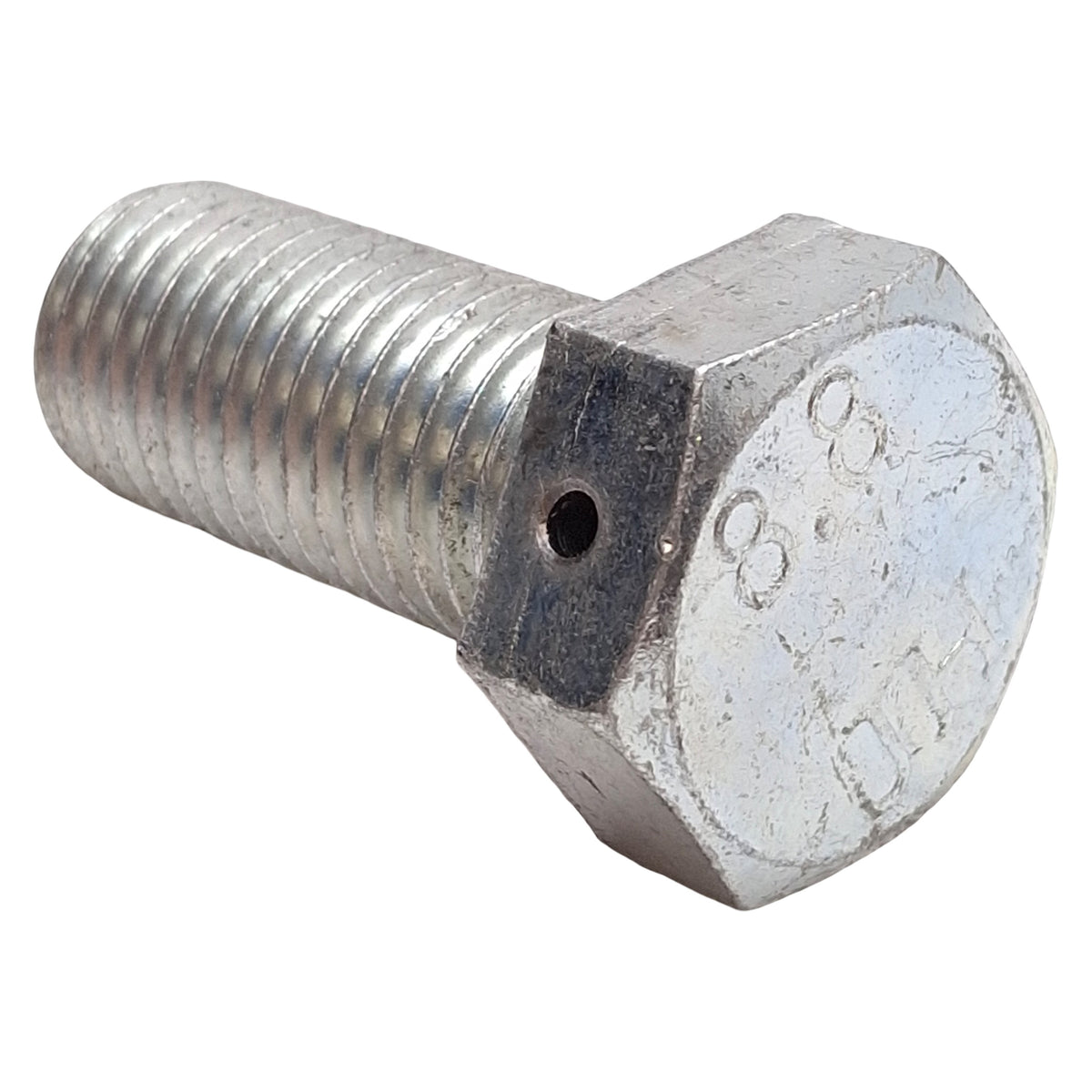 New Lot of 8 Strong Source Drilled Head Hex Bolt, M20-2.5 x 45mm, Zinc-Plated, 8.8