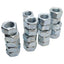 New – Open box Lot of 23 Generic Zinc Plated Steel Hex Nuts, M20x1.5 Threaded, 16mm Height