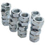 New – Open box Lot of 23 Generic Zinc Plated Steel Hex Nuts, M20x1.5 Threaded, 16mm Height