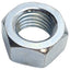 New – Open box Lot of 23 Generic Zinc Plated Steel Hex Nuts, M20x1.5 Threaded, 16mm Height