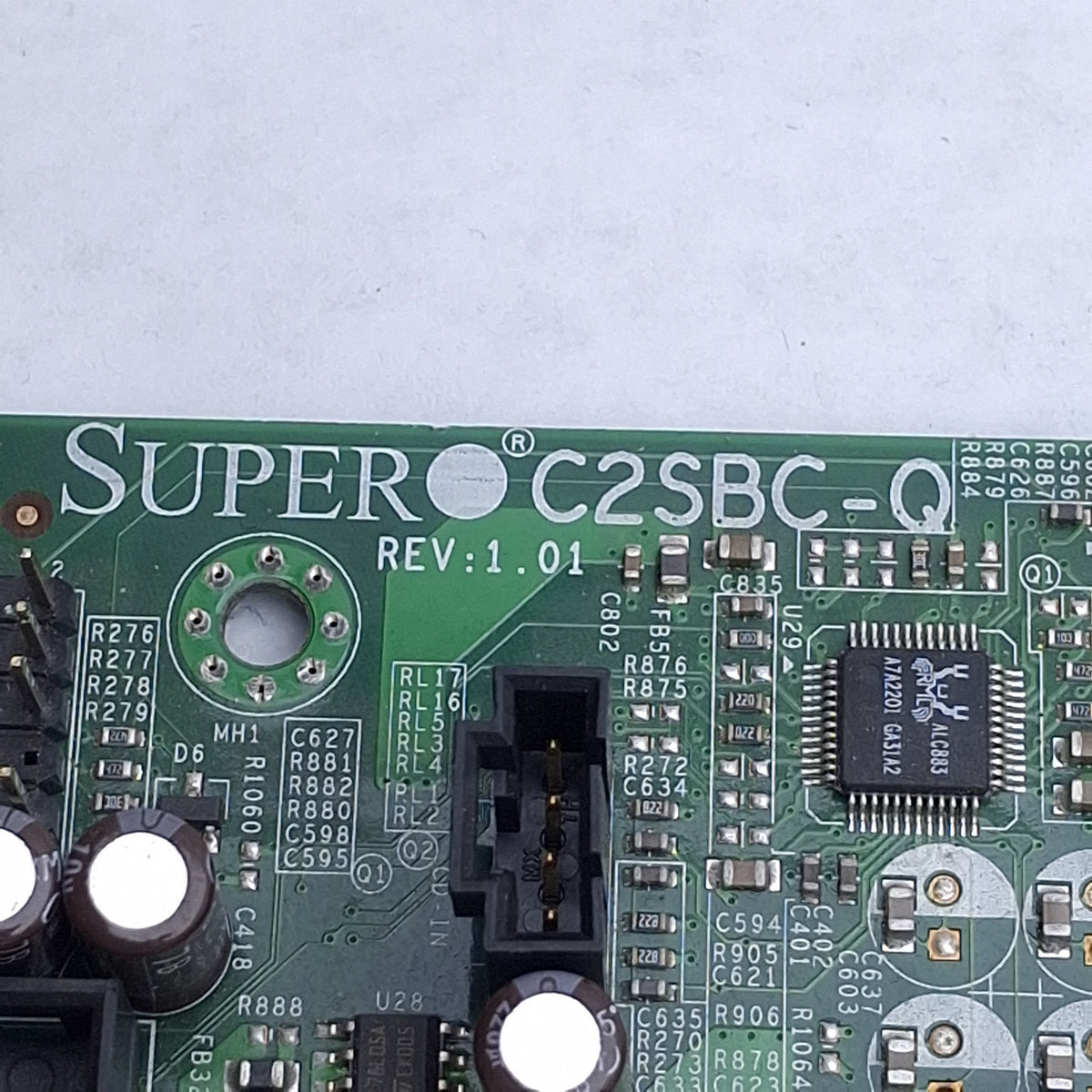 Used Supermicro C2SBC-Q ATX Motherboard w/Intel Core 2 Duo E7500, LGA775 Socket