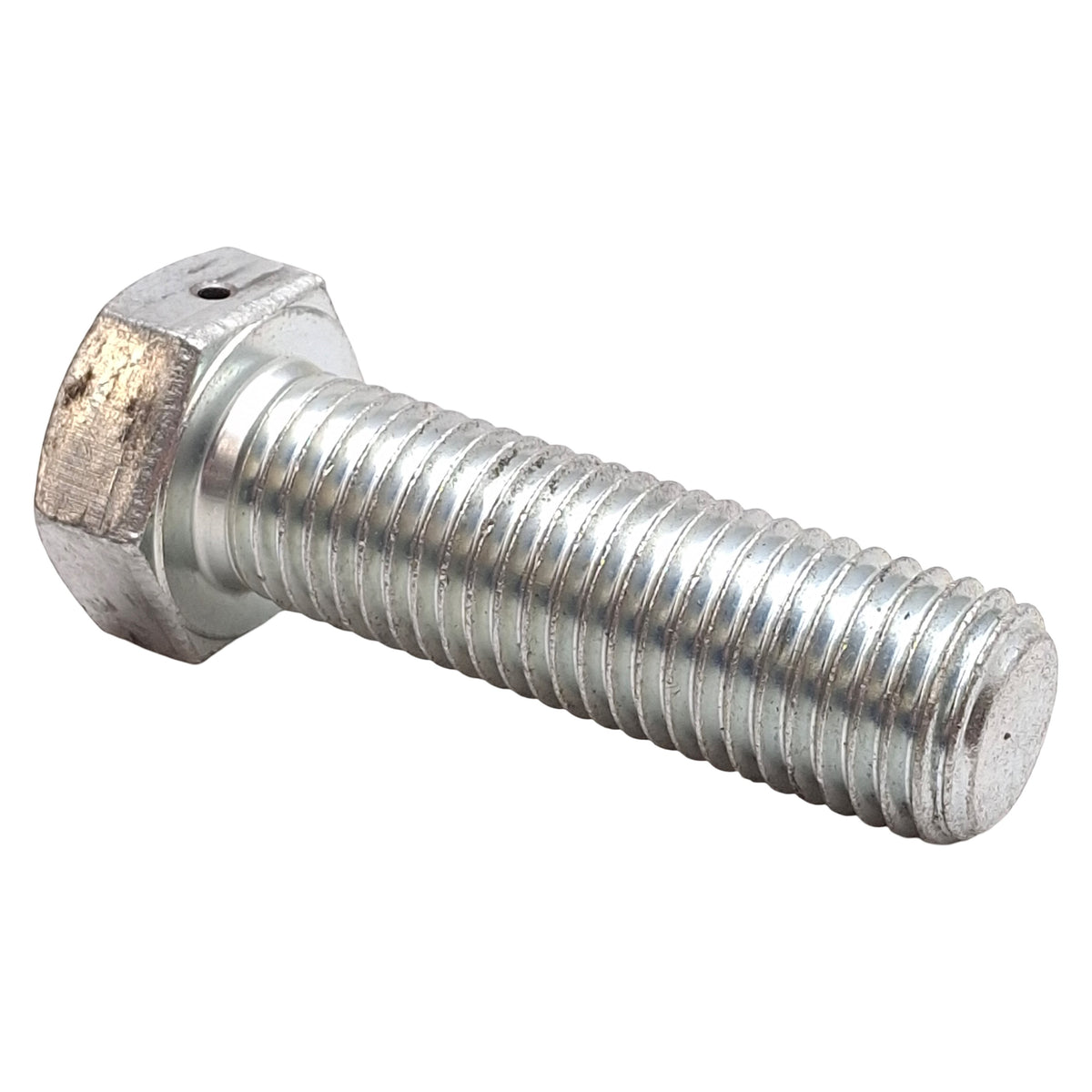 New Lot of 4 Strong Source Drilled Hex Head Bolt, M24-3.0 x 80mm, Zinc-Plated, 8.8