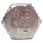 New Lot of 4 Strong Source Drilled Hex Head Bolt, M24-3.0 x 80mm, Zinc-Plated, 8.8