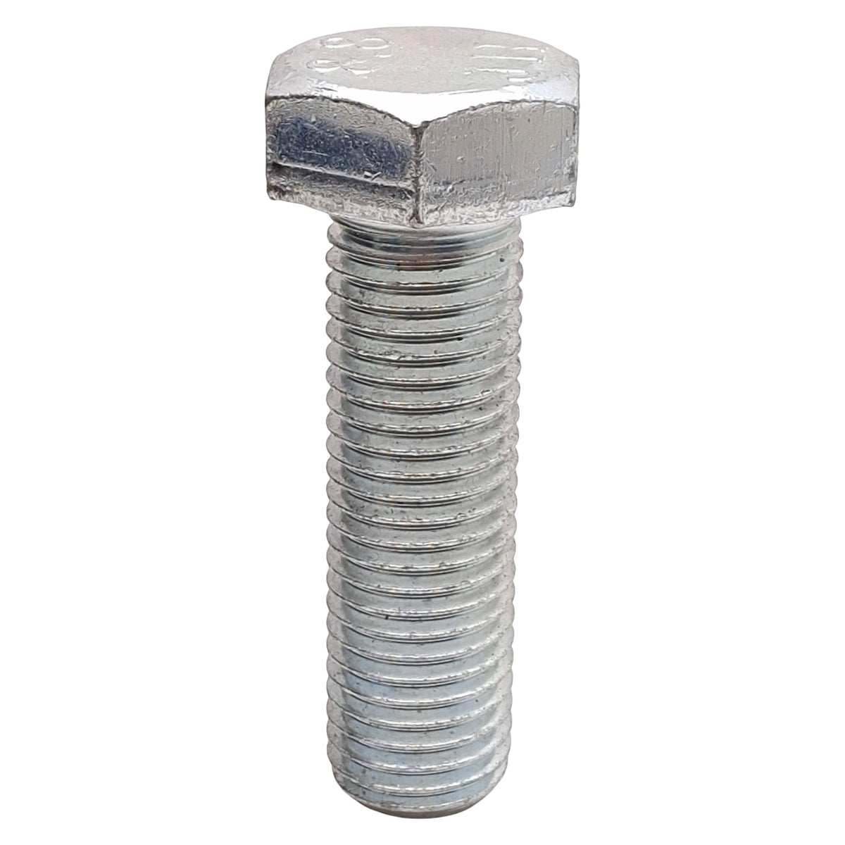 New Lot of 4 Strong Source Drilled Hex Head Bolt, M24-3.0 x 80mm, Zinc-Plated, 8.8