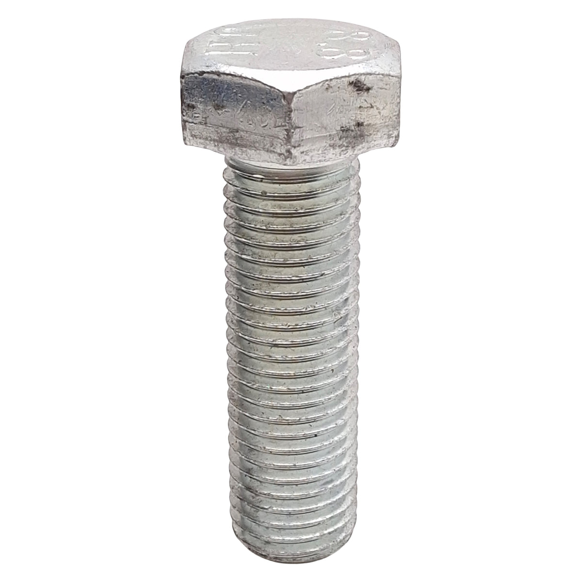 New Lot of 4 Strong Source Drilled Hex Head Bolt, M24-3.0 x 80mm, Zinc-Plated, 8.8