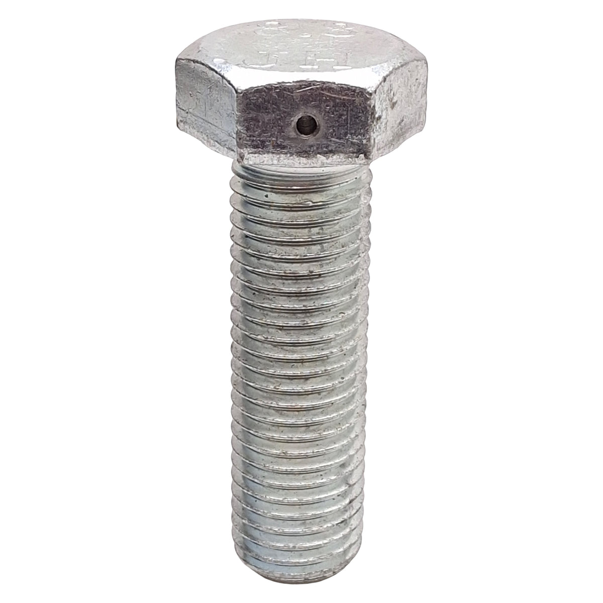 New Lot of 4 Strong Source Drilled Hex Head Bolt, M24-3.0 x 80mm, Zinc-Plated, 8.8