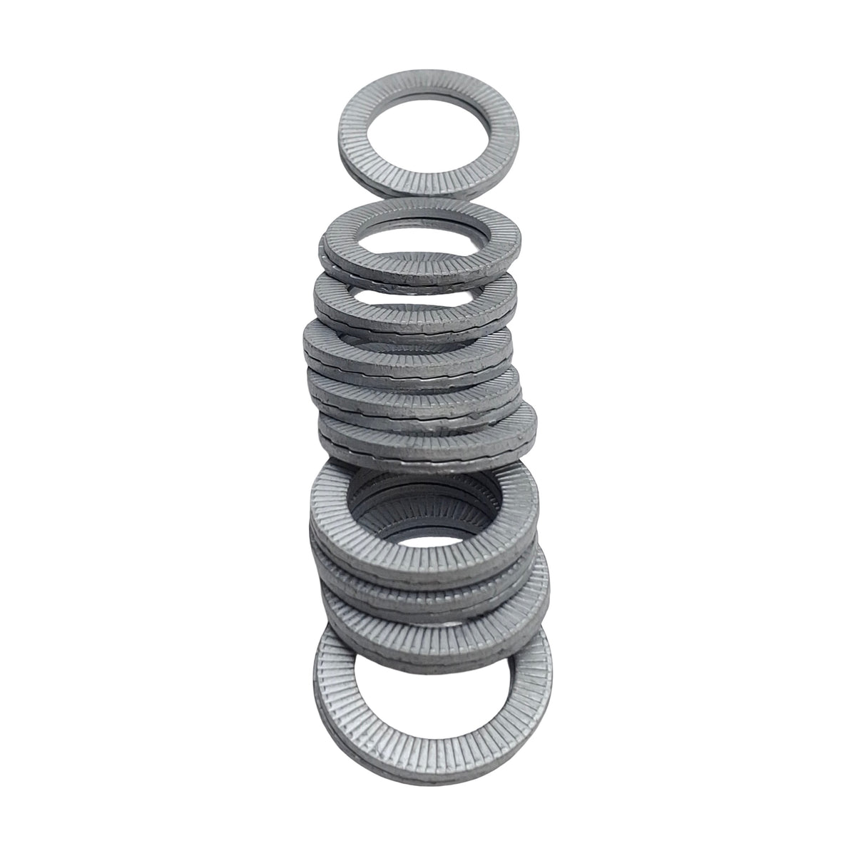 New – Open box Lot of 10 Nord-Lock NL18 1538 Steel Wedge Locking Washer, Glued, ø18mm x 29mm OD