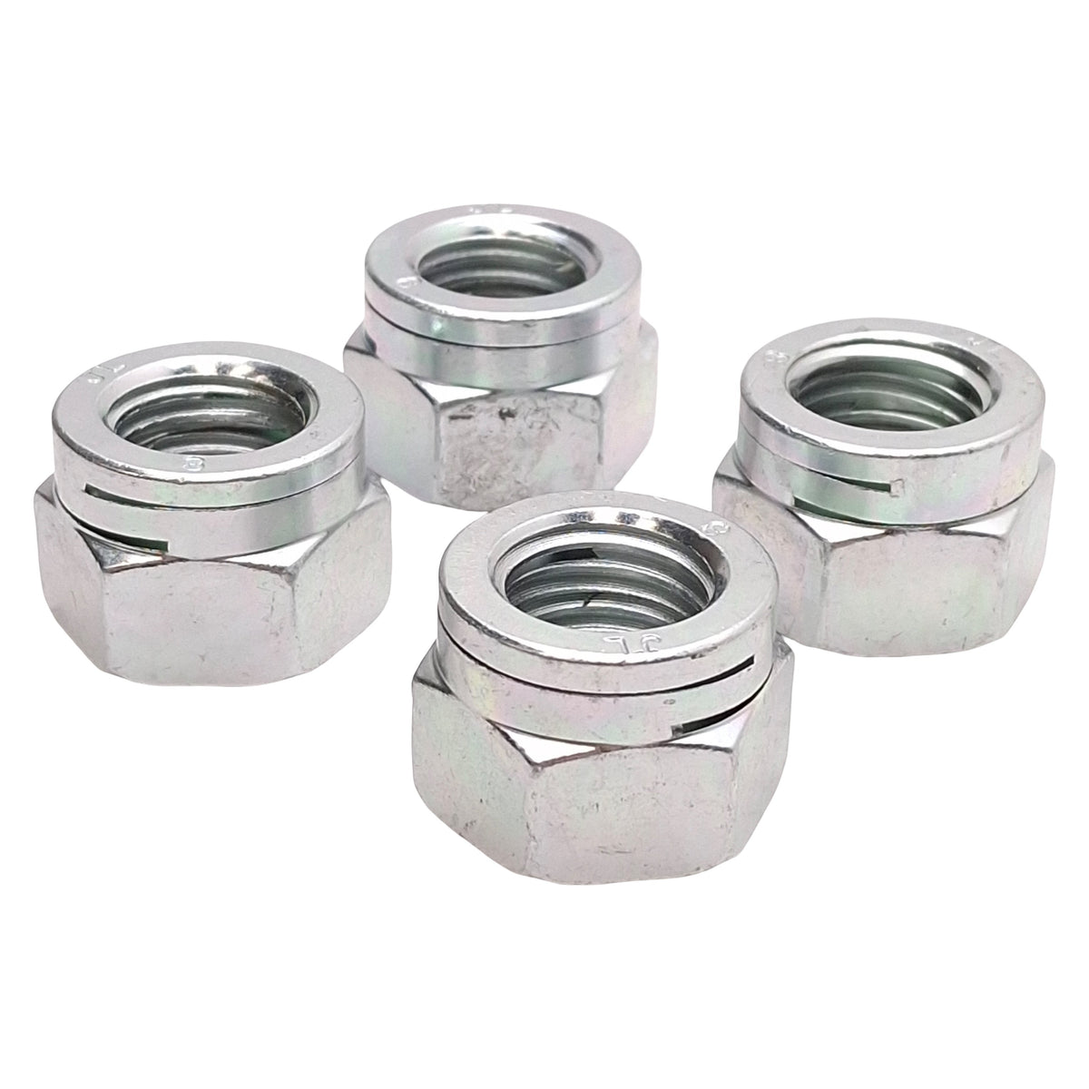 New Lot of 4 Auto-Lok ESL160200QVZF00 Locking Nut, M16x2.0, ISO 898-2 / ISO 2320