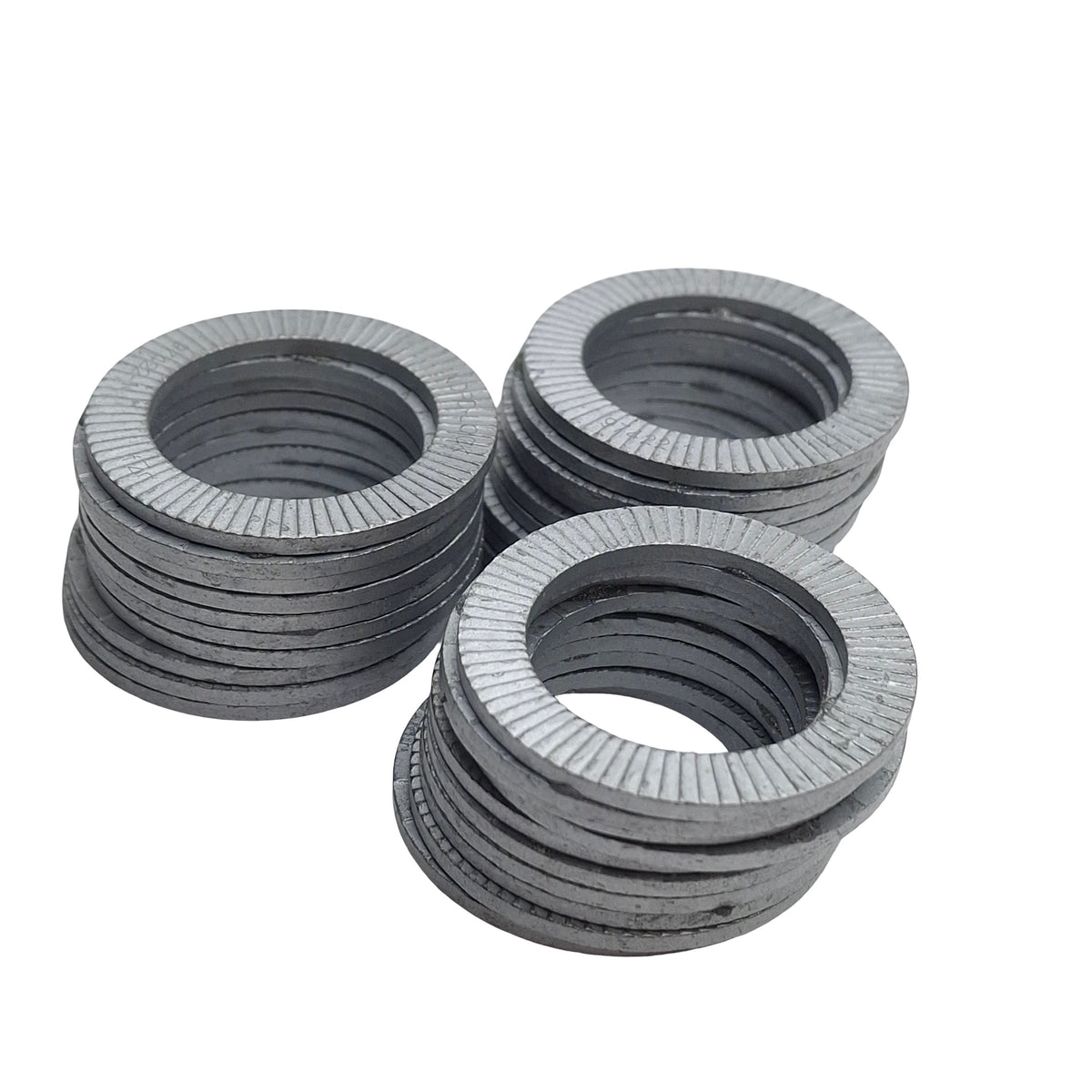 New – Open box Lot of 15 Nord-Lock NL20 1542 Steel Wedge Locking Washer, Glued, ø20mm x 30mm OD