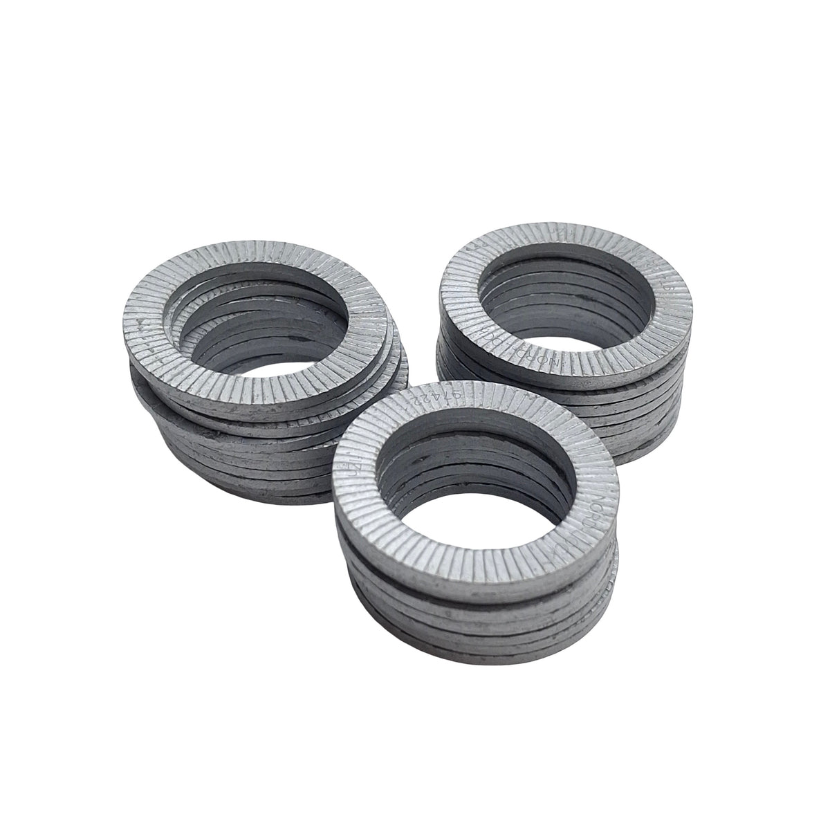 New – Open box Lot of 15 Nord-Lock NL20 1542 Steel Wedge Locking Washer, Glued, ø20mm x 30mm OD