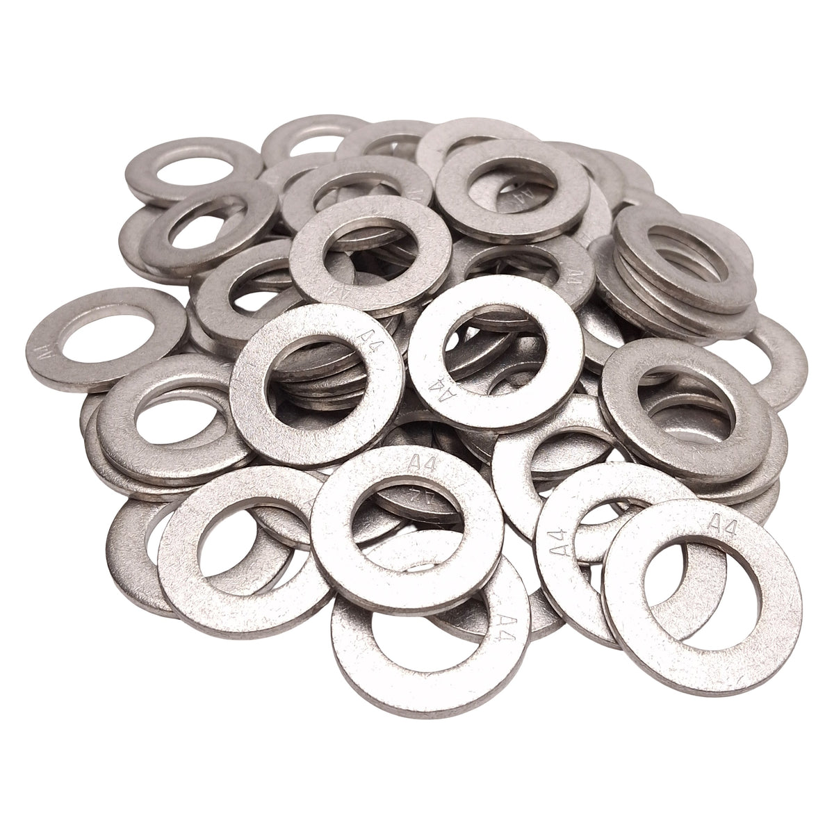 New Lot of 65 Fastenal MW6480000A40000 Flat Washer, M18 x ø34mm, A4 Stainless Steel